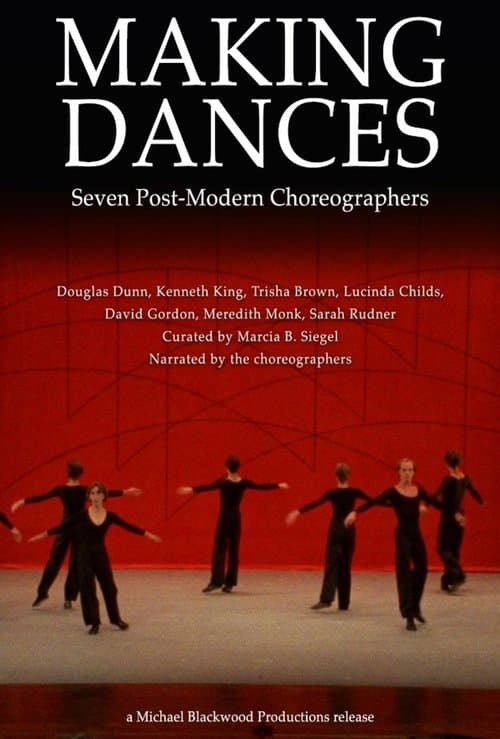 Making Dances: Seven Post-Modern Choreographers poster