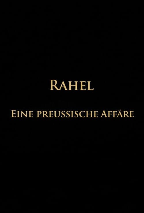 Rahel-Eine preussische Affäre poster