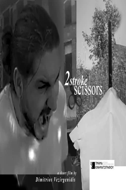 2 stroke scissors poster