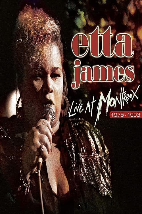 Etta James Live at Montreux 1993 poster