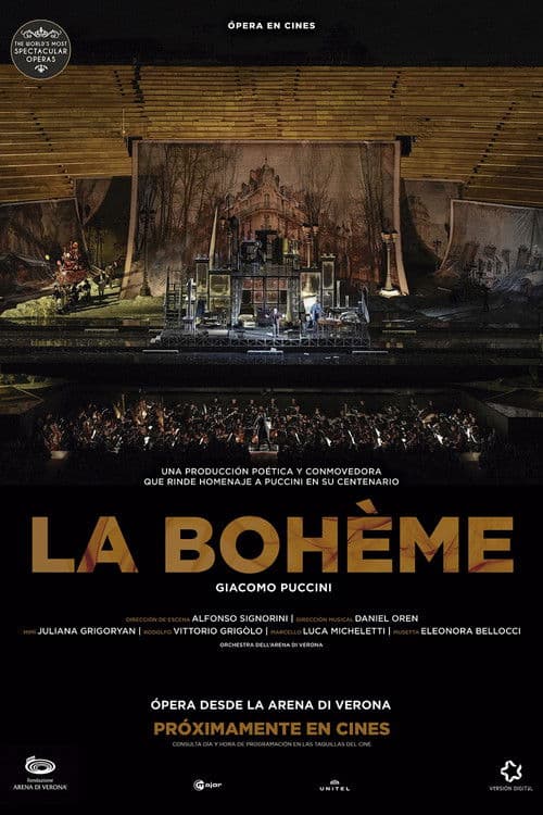 La Bohème - Arena di Verona poster