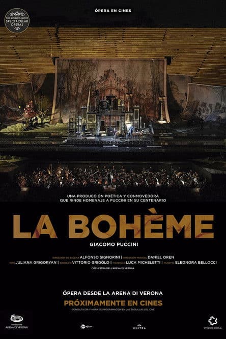 La Bohème - Arena di Verona poster