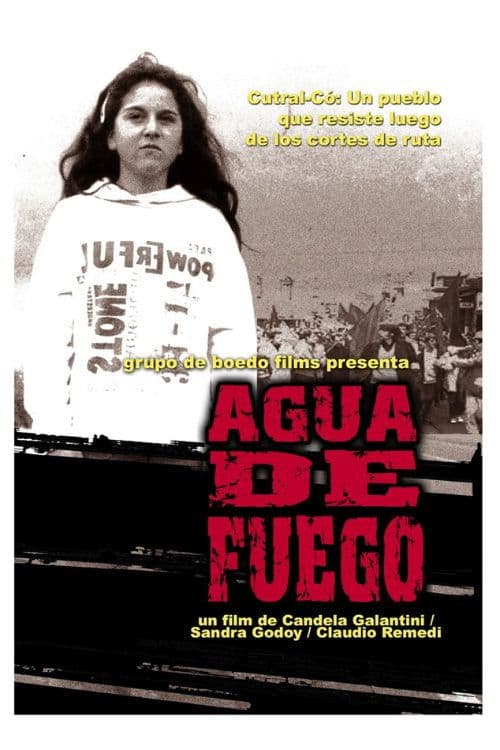 Agua de fuego poster