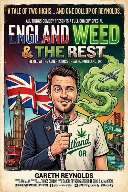 Gareth Reynolds: England, Weed & The Rest poster