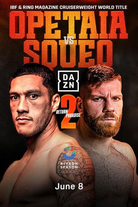Jai Opetaia vs. Claudio Squeo poster