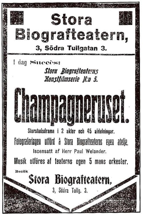 Champagneruset poster