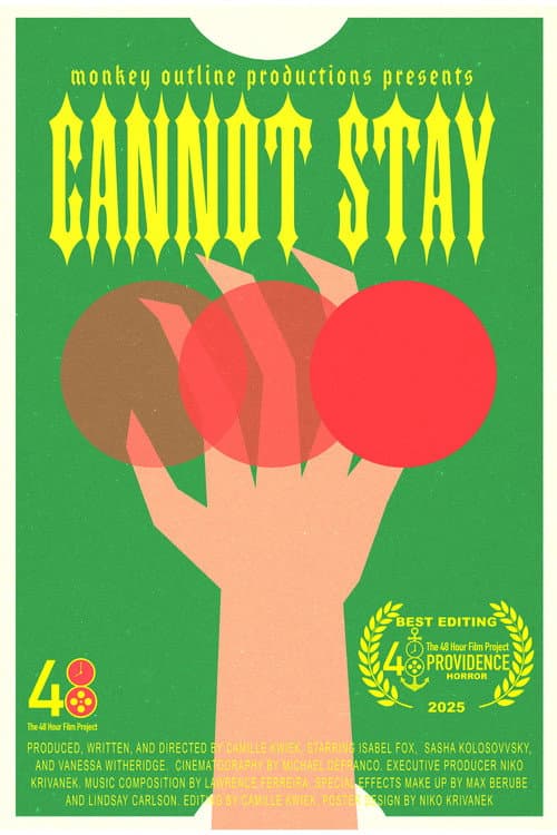 Cannot Stay poster