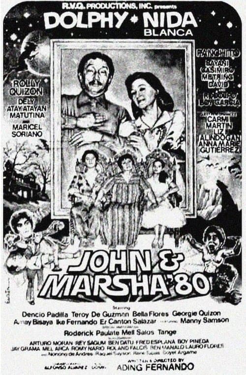 John & Marsha '80 poster