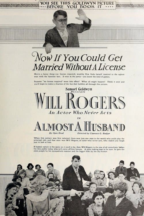 Almost a Husband poster