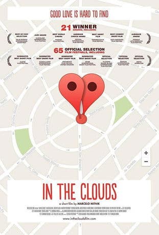 In the clouds poster