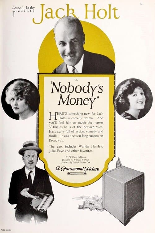 Nobody's Money poster