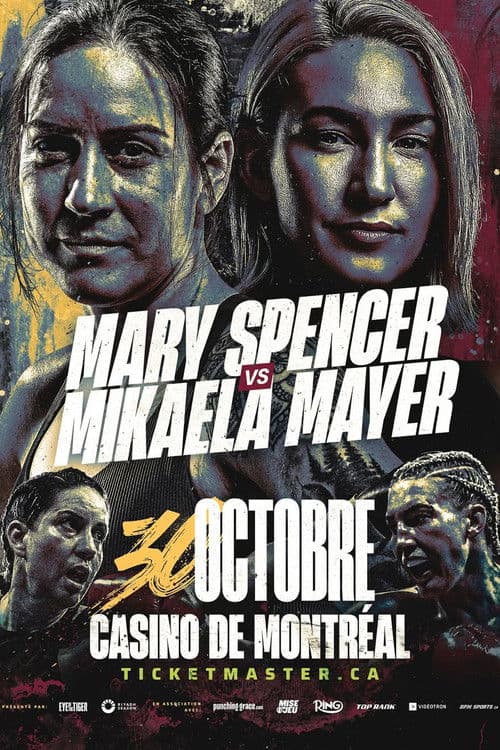 Mary Spencer vs. Mikaela Mayer poster