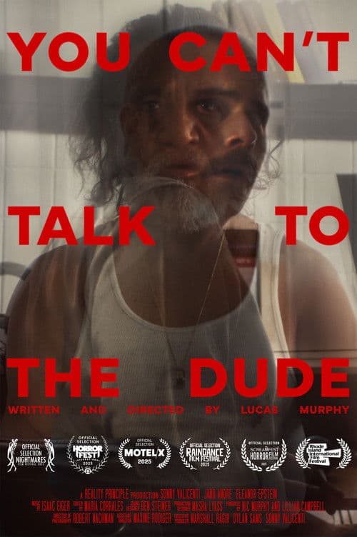 You Can't Talk To The Dude poster