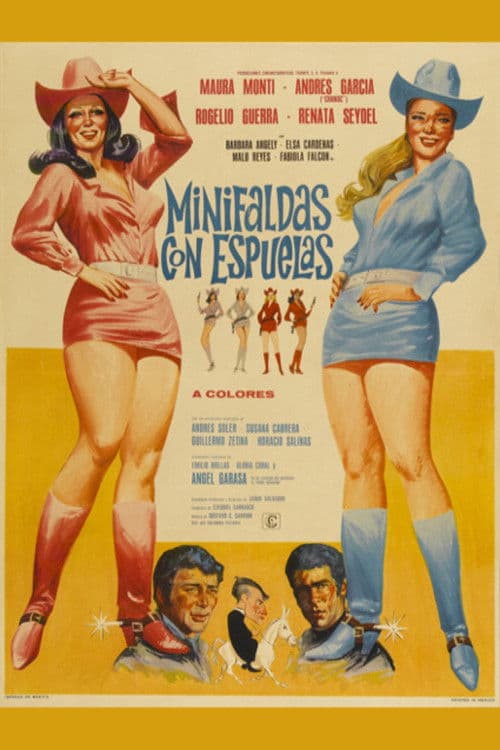 Minifaldas con espuelas poster