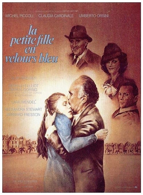 Little Girl in Blue Velvet poster