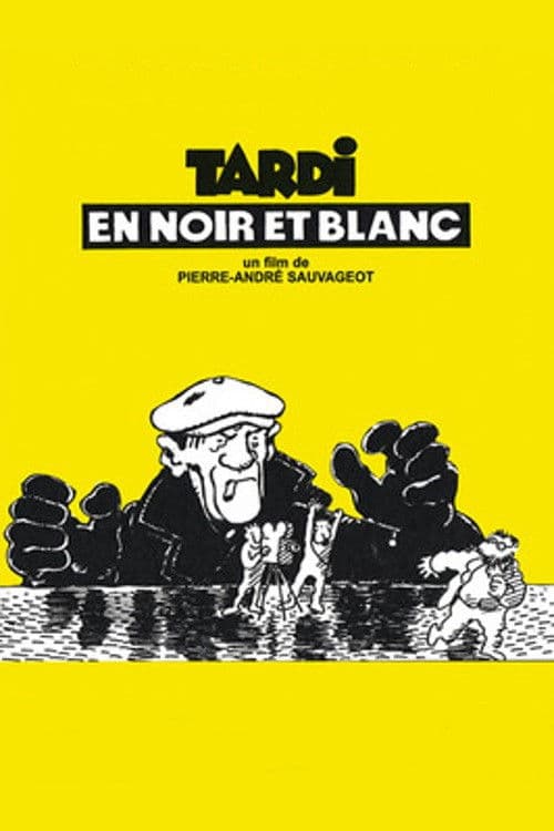 Tardi in black and white poster