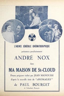 Ma maison de Saint-Cloud poster