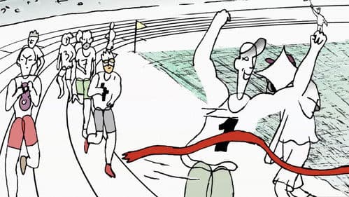 Walking and Running poster