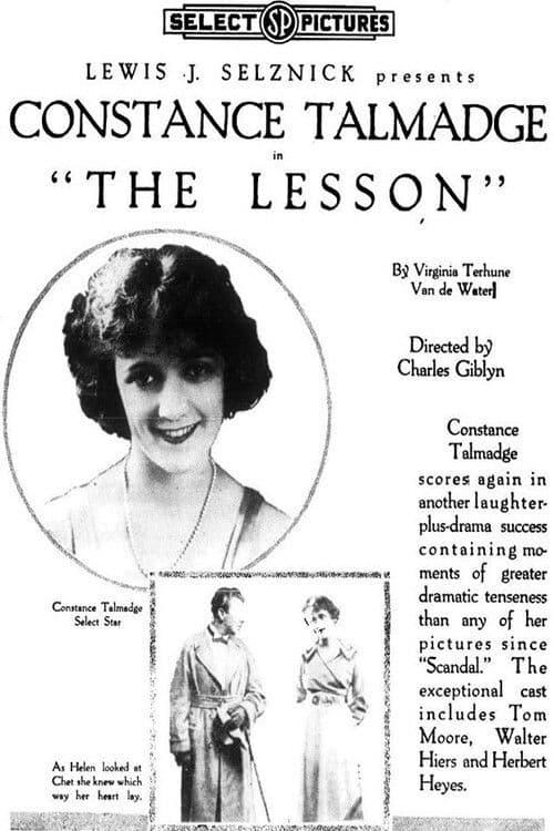 The Lesson poster