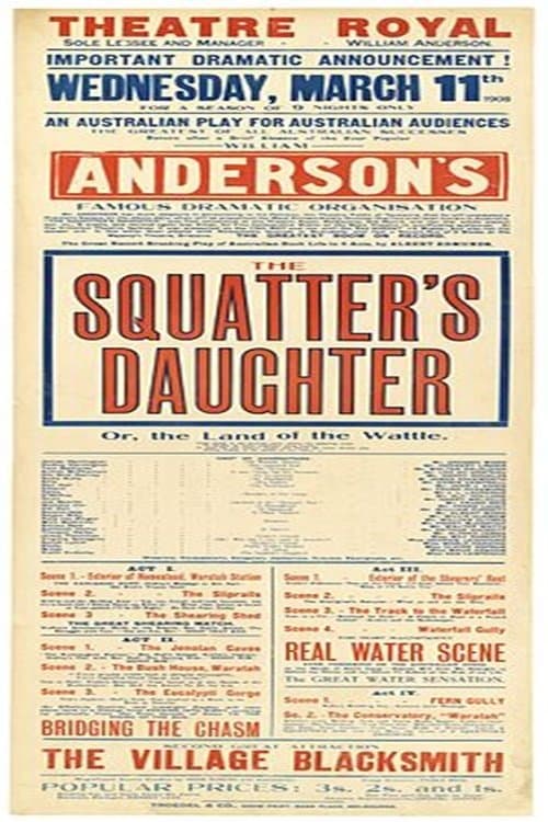 The Squatter's Daughter poster