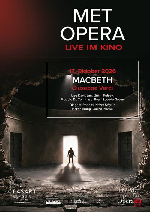 The Metropolitan Opera 2026/27: Macbeth poster