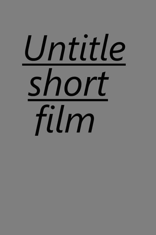 Untitled Short Horror Film poster