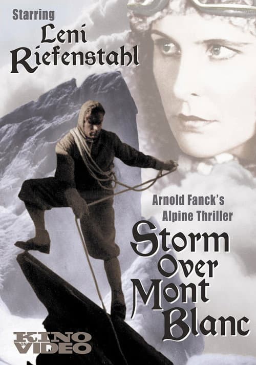 Storm Over Mont Blanc poster