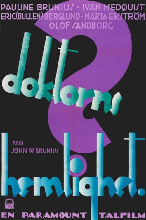 The Doctor's Secret poster