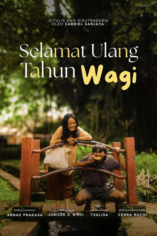 Wagi's Birthday poster