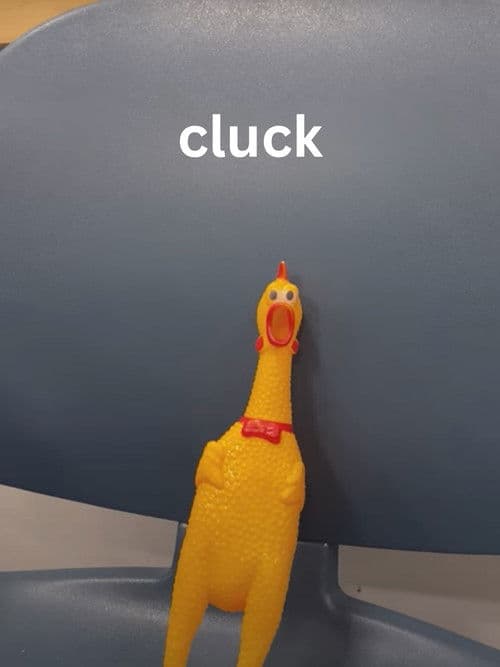 cluck poster