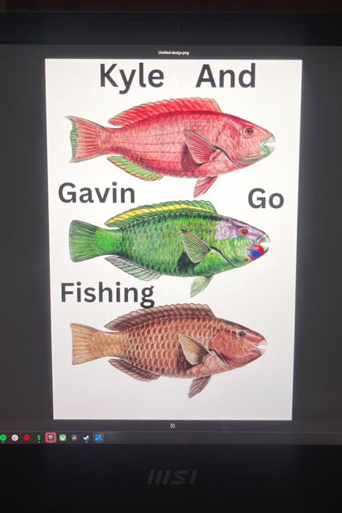 Kyle And Gavin Go Fishing poster