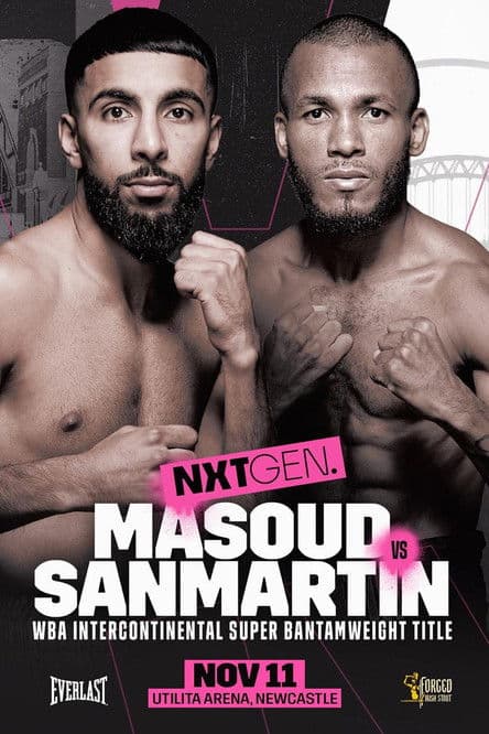 Shabaz Masoud vs. Jose Sanmartin poster