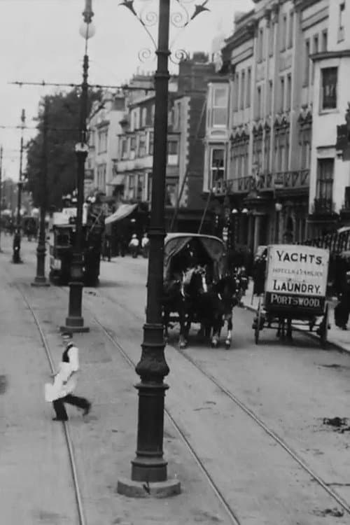 Tram Journey through Southampton poster