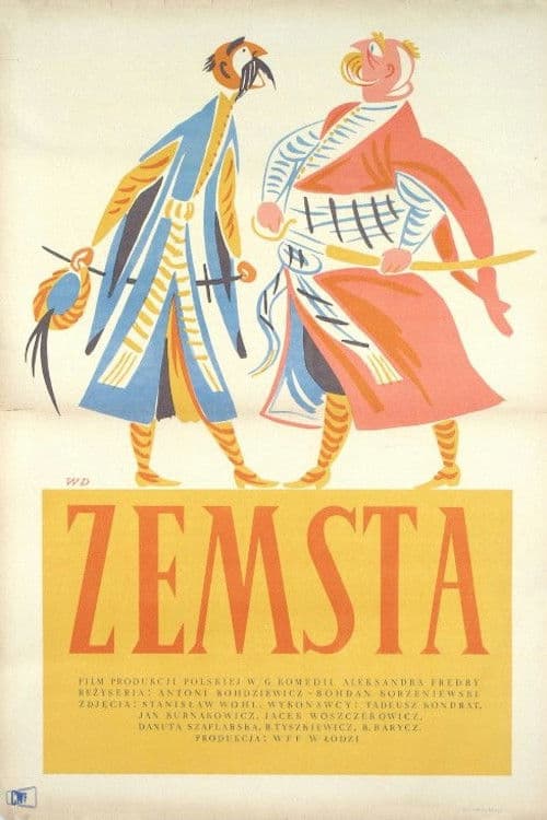 Zemsta poster