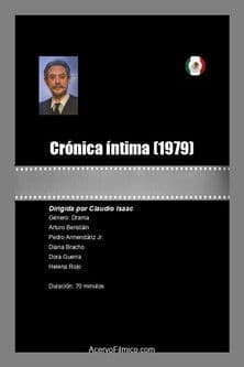 Crónica íntima poster