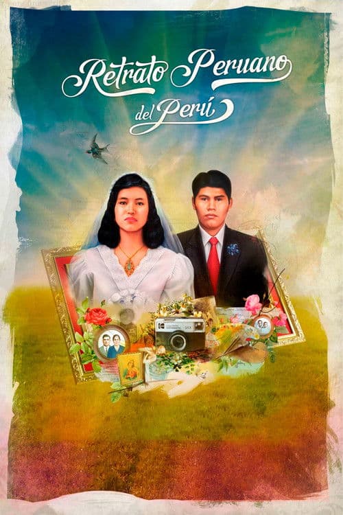 Retrato peruano del Perú poster