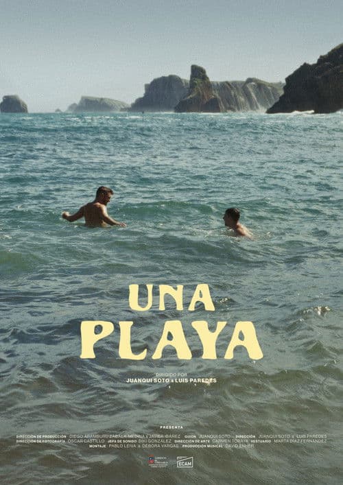 Una playa poster