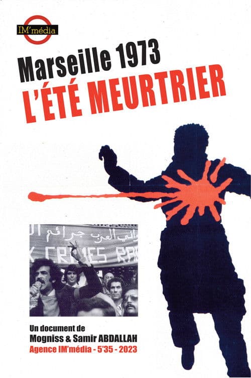 Marseille 1973, l'été meurtrier poster