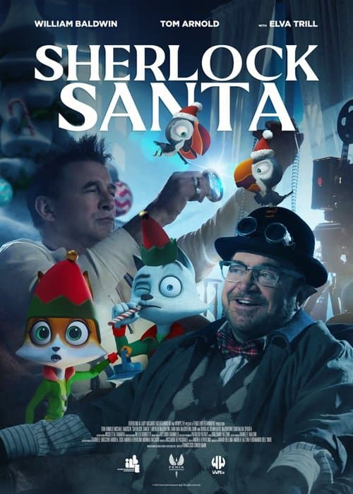 Sherlock Santa poster