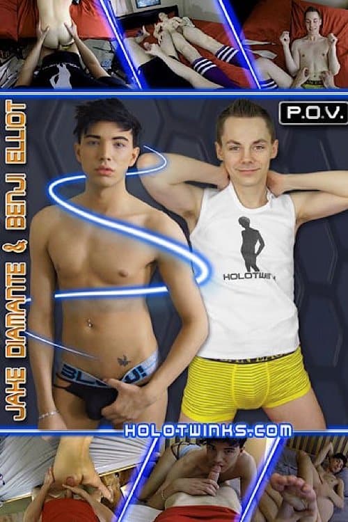 Holotwinks Jake Diamante and Benji Elliot poster