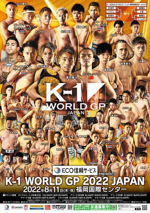 K-1 WORLD GP 2022: World Featherweight Tournament poster
