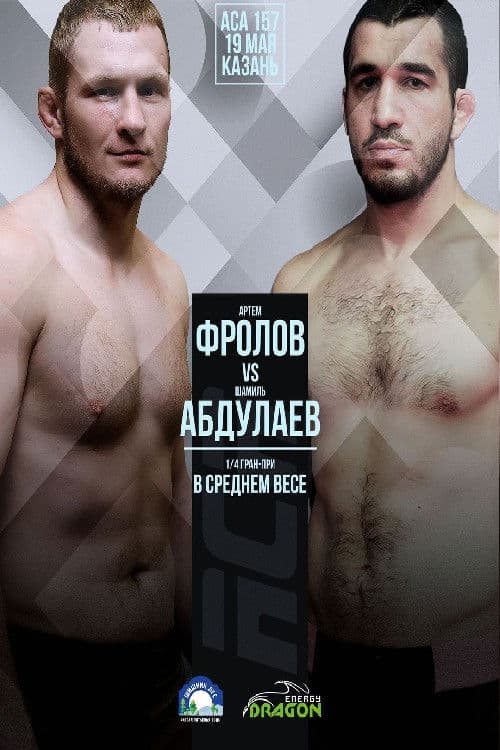 ACA 157: Frolov vs. Abdulaev poster