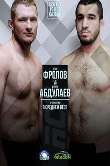 ACA 157: Frolov vs. Abdulaev poster