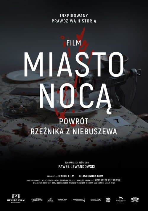 Miasto nocą poster