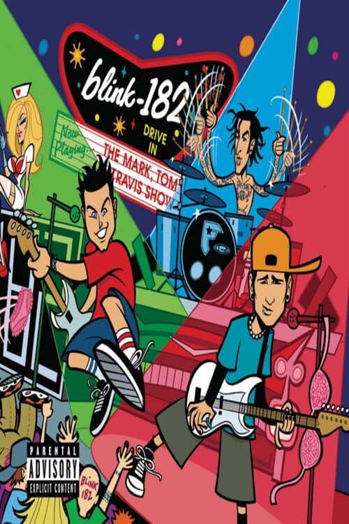 Blink 182 - The Mark, Tom, and Travis Show poster