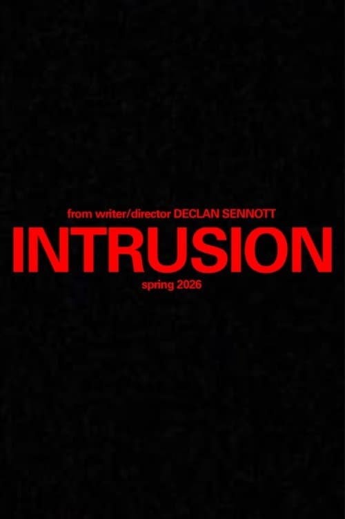 Intrusion poster