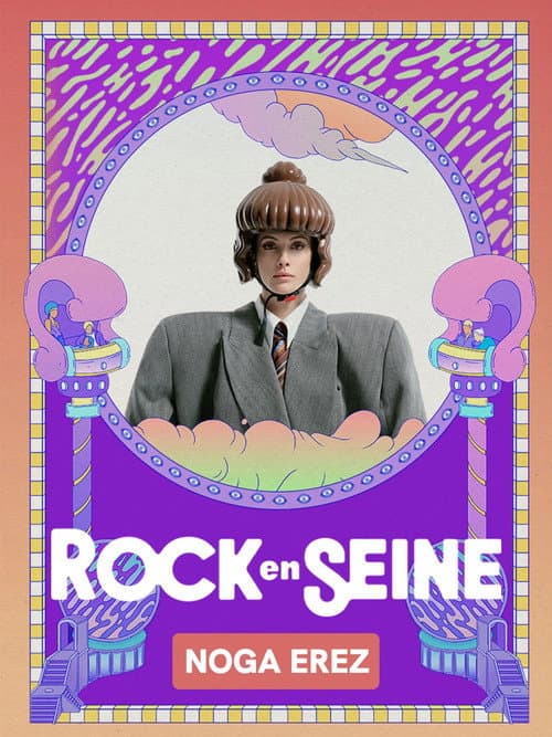 Noga Erez - Rock en Seine 2026 poster
