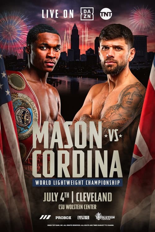 Abdullah Mason vs. Joe Cordina poster