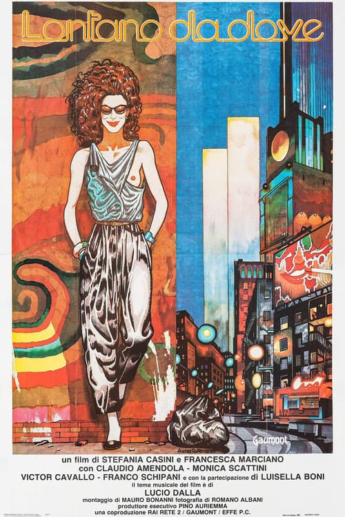 Lontano da dove poster