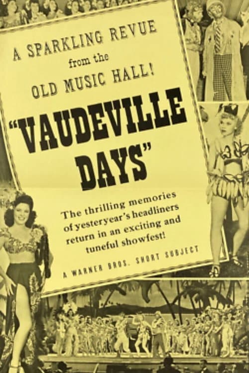 Vaudeville Days poster